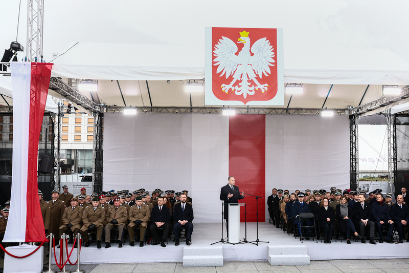 An official ceremony marking the 100th anniversary of the Tomb of the Unknown Soldier was held at Piłsudski Square in Warsaw