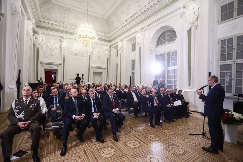 The ceremony of awarding the IPN "Semper Fidelis" Prize, Warsaw, 5 November 2025; photo: S. Kasper (IPN)