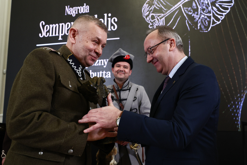 The ceremony of awarding the IPN "Semper Fidelis" Prize, Warsaw, 5 November 2025; photo: S. Kasper (IPN)