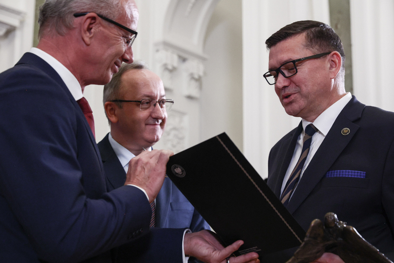 The ceremony of awarding the IPN "Semper Fidelis" Prize, Warsaw, 5 November 2025; photo: S. Kasper (IPN)