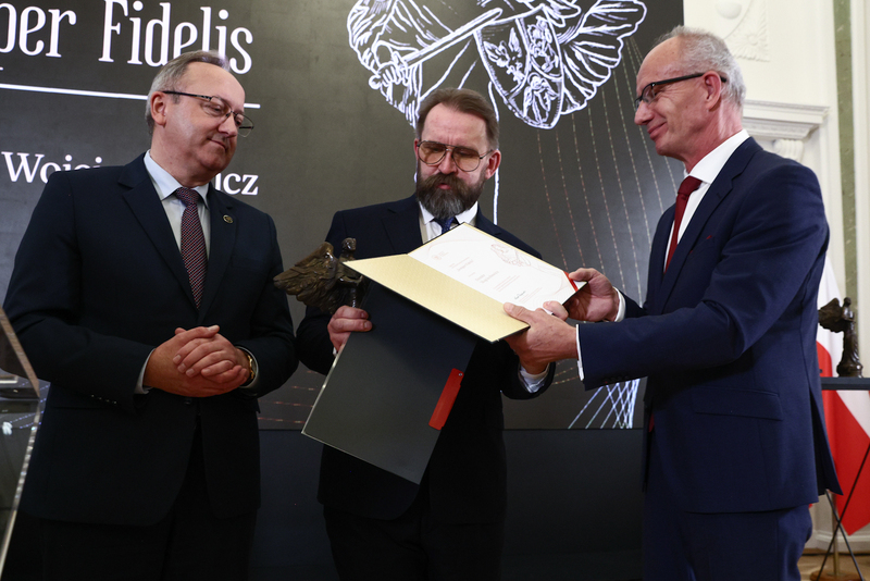 The ceremony of awarding the IPN "Semper Fidelis" Prize, Warsaw, 5 November 2025; photo: S. Kasper (IPN)