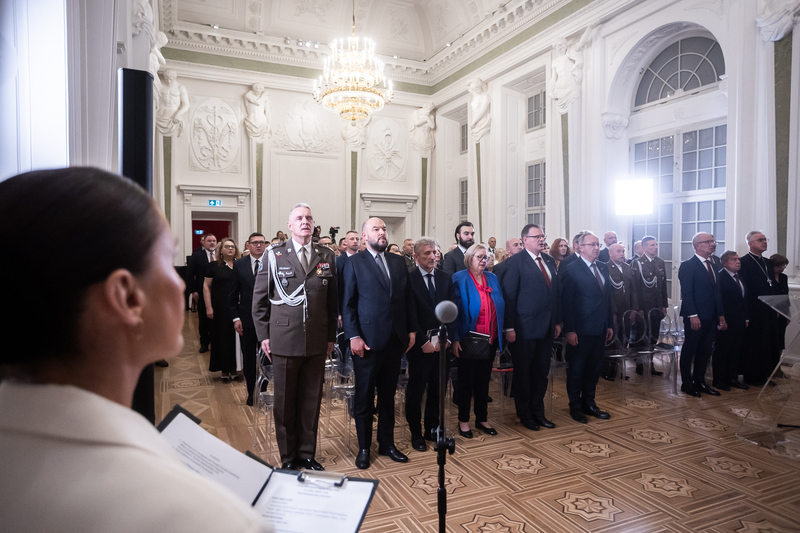 The ceremony of awarding the IPN "Semper Fidelis" Prize, Warsaw, 5 November 2025; photo: S. Kasper (IPN)