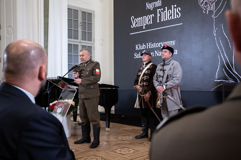 The ceremony of awarding the IPN "Semper Fidelis" Prize, Warsaw, 5 November 2025; photo: S. Kasper (IPN)