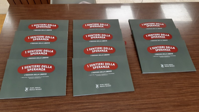 The TheThe Institute's “Trails of Hope. The Odyssey of Freedom” exhibition was presented in Bari, Italy, photo:Piotr Pastuszak, (IPN) The TheThe Institute's “Trails of Hope. The Odyssey of Freedom” exhibition was presented in Bari, Italy, photo:Piotr Pastuszak, (IPN)