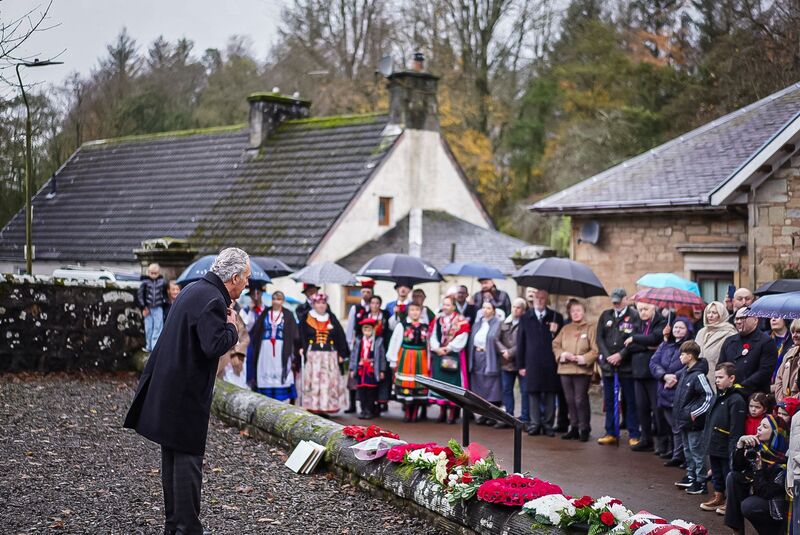 The Institute of National Remembrance celebrated the upcoming Polish National Independence Day in Douglas, Scotland; photo: Mateusz Niegowski (IPN) The Institute of National Remembrance celebrated the upcoming Polish National Independence Day in Douglas, Scotland; photo: Mateusz Niegowski (IPN)