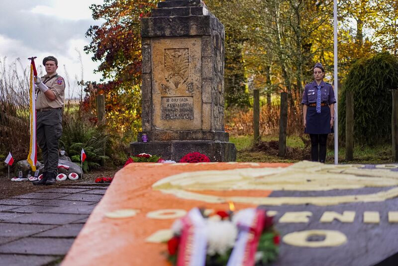 The Institute of National Remembrance celebrated the upcoming Polish National Independence Day in Douglas, Scotland; photo: Mateusz Niegowski (IPN) The Institute of National Remembrance celebrated the upcoming Polish National Independence Day in Douglas, Scotland; photo: Mateusz Niegowski (IPN)