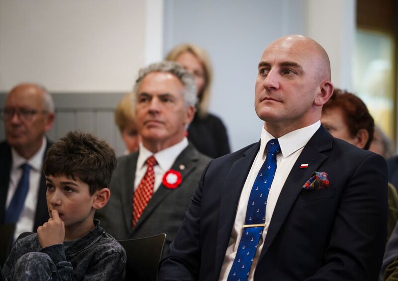 The Institute of National Remembrance celebrated the upcoming Polish National Independence Day in Douglas, Scotland; photo: Mateusz Niegowski (IPN) The Institute of National Remembrance celebrated the upcoming Polish National Independence Day in Douglas, Scotland; photo: Mateusz Niegowski (IPN)