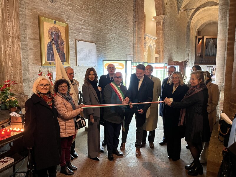 IPN representatives took part in ceremonies commemorating the liberation of Forli in Italy, photo: Kacper Wyszyński (IPN)