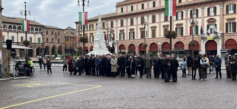 IPN representatives took part in ceremonies commemorating the liberation of Forli in Italy, photo: Kacper Wyszyński (IPN)