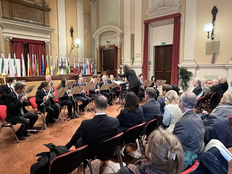 IPN representatives took part in ceremonies commemorating the liberation of Forli in Italy, photo: Kacper Wyszyński (IPN)