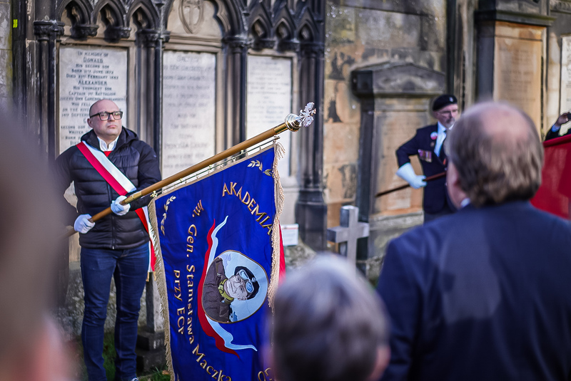 A special ceremony at the grave of Colonel Władysław Zgorzelski in Edinburgh, photo: Mateusz Niegowski (IPN) A special ceremony at the grave of Colonel Władysław Zgorzelski in Edinburgh, photo: Mateusz Niegowski (IPN)
