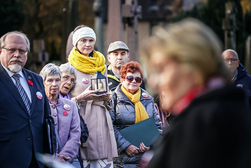 A special ceremony at the grave of Colonel Władysław Zgorzelski in Edinburgh, photo: Mateusz Niegowski (IPN) A special ceremony at the grave of Colonel Władysław Zgorzelski in Edinburgh, photo: Mateusz Niegowski (IPN)