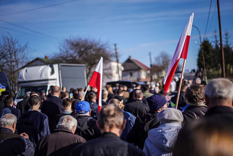 Reburial of the remains of WWII Polish soldiers, Photo: Mateusz Niegowski (IPN) Reburial of the remains of WWII Polish soldiers, Photo: Mateusz Niegowski (IPN)
