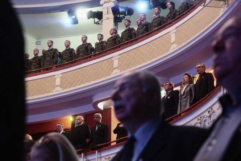 The inauguration of the commemorations of the 45th anniversary of the registration of the Independent Self-Governing Trade Union “Solidarity” photo: Sławek Kasper (IPN)