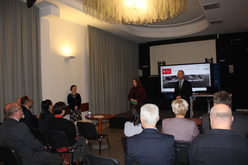Visit of representatives of Moldovan memory institutions to the IPN’s “History Point"; Warsaw, 19 November 2025; photo: A. Szajewska (IPN)