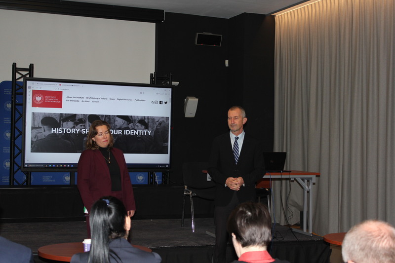 Visit of representatives of Moldovan memory institutions to the IPN’s “History Point"; Warsaw, 19 November 2025; photo: A. Szajewska (IPN)