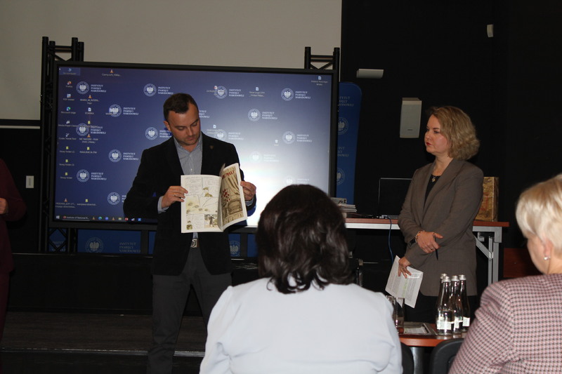 Visit of representatives of Moldovan memory institutions to the IPN’s “History Point"; Warsaw, 19 November 2025; photo: A. Szajewska (IPN)