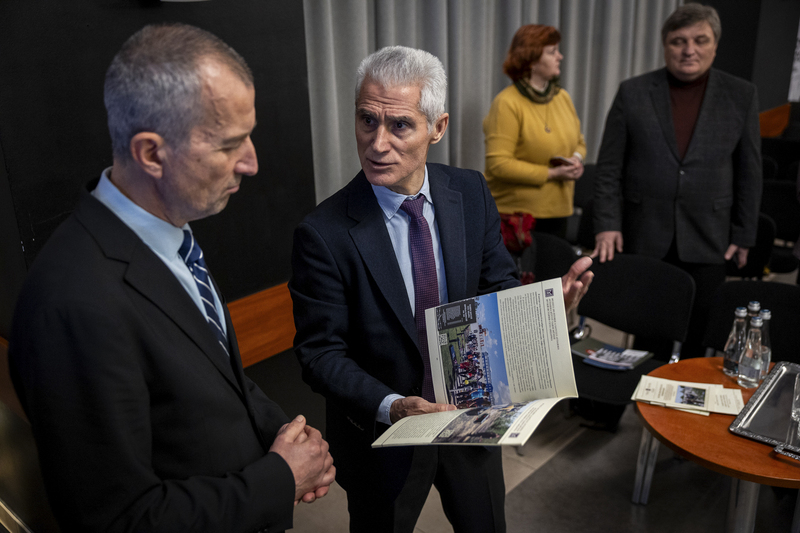 Visit of representatives of Moldovan memory institutions to the IPN’s “History Point"; Warsaw, 19 November 2025; photo: Mirosław Jeziorski