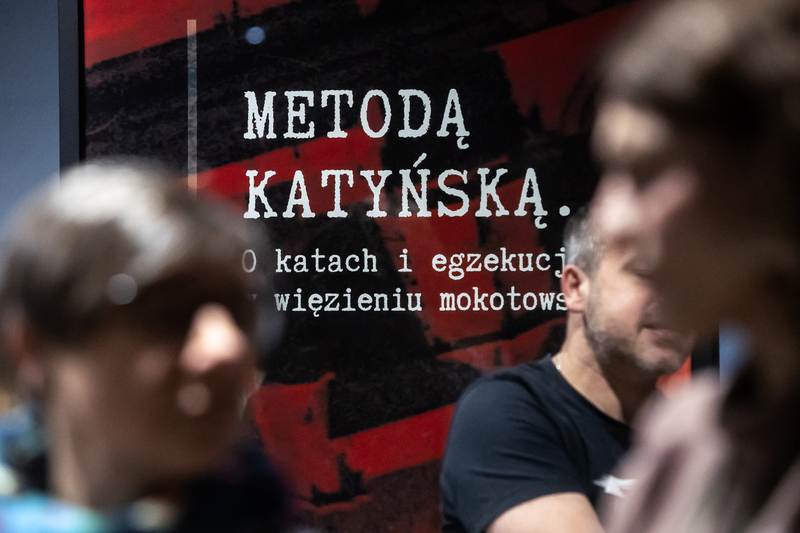 The opening of the "By the Katyn Method…" exhibition at the Museum of Cursed Soldiers and Political Prisoners of the Polish People’s Republic in Warsaw; photo: Sławek Kasper (IPN)