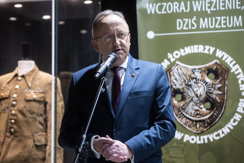 The opening of the "By the Katyn Method…" exhibition at the Museum of Cursed Soldiers and Political Prisoners of the Polish People’s Republic in Warsaw; photo: Sławek Kasper (IPN)