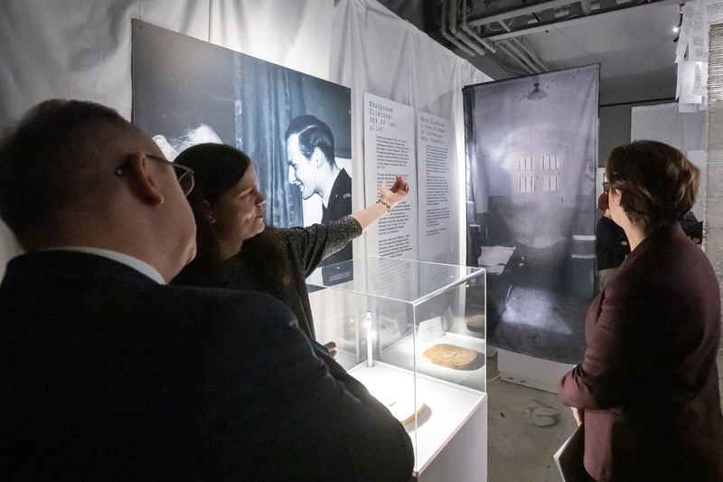 The opening of the "By the Katyn Method…" exhibition at the Museum of Cursed Soldiers and Political Prisoners of the Polish People’s Republic in Warsaw; photo: Sławek Kasper (IPN)
