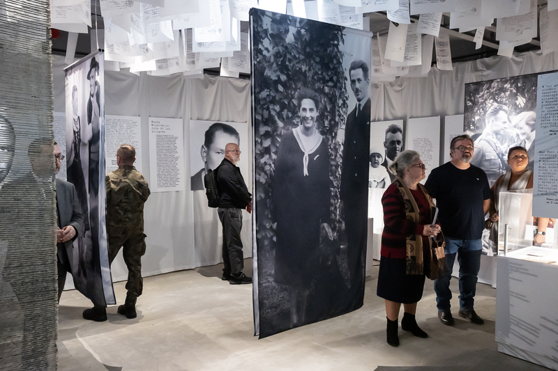 The opening of the "By the Katyn Method…" exhibition at the Museum of Cursed Soldiers and Political Prisoners of the Polish People’s Republic in Warsaw; photo: Sławek Kasper (IPN)