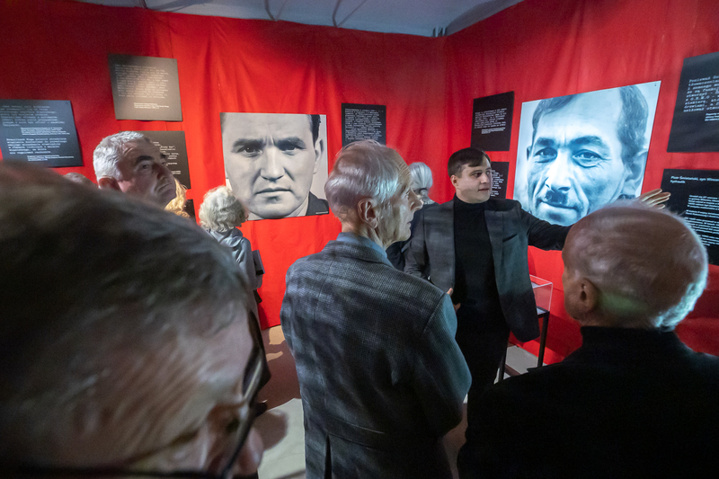 The opening of the "By the Katyn Method…" exhibition at the Museum of Cursed Soldiers and Political Prisoners of the Polish People’s Republic in Warsaw; photo: Sławek Kasper (IPN)