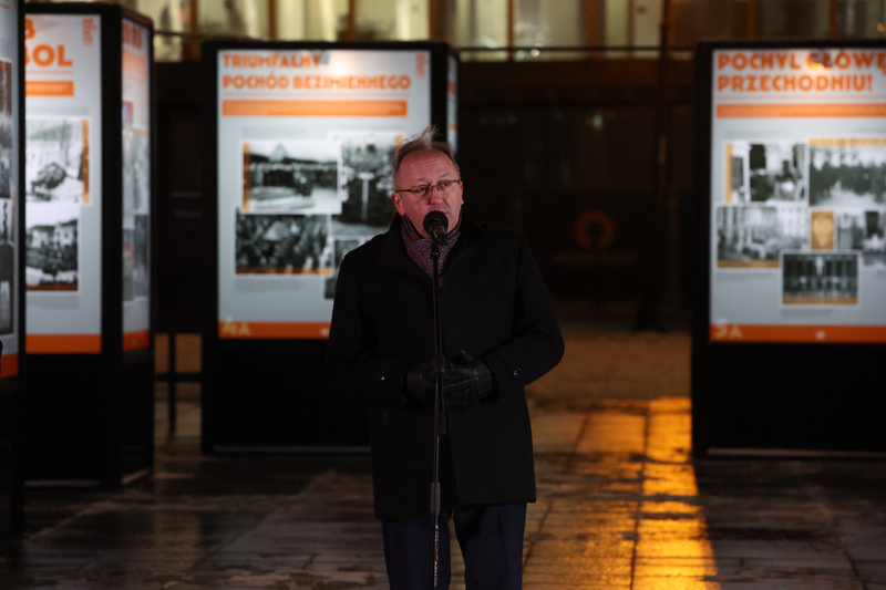 Opening of the “To the Unknown – Compatriots. 1925–2025” IPN exhibition, Warsaw, 24 November 2025; photo: K. Kapłon (IPN)