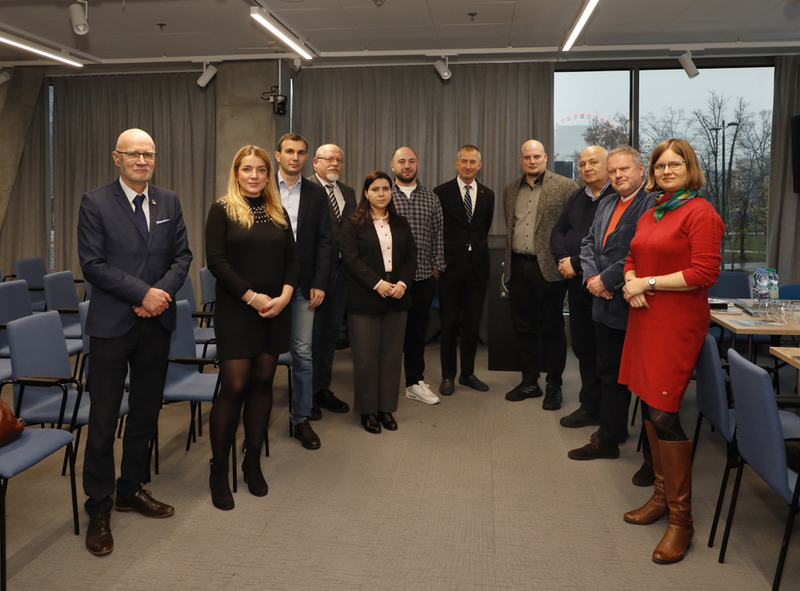 Guests from Armenia visit the Institute of National Remembrance, Warsaw 26 November 2025; photo: Piotr Życieński (IPN)
