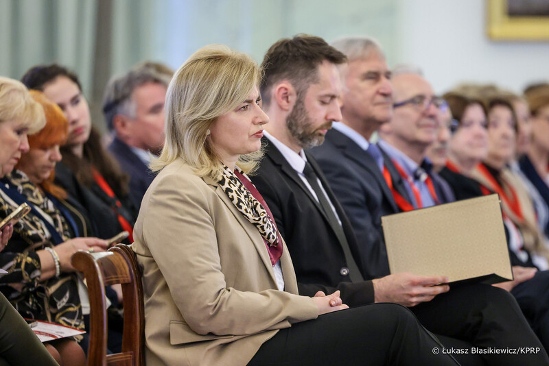 The Institute’s “Trails of Hope. The Odyssey of Freedom” flagship project was presented as part of the meeting with global representatives of the Polish community; photo: Lukasz Błasikiewicz KPRM