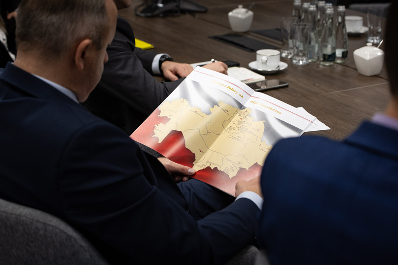 Visit of a Delegation from Kazakhstan to the Institute of National Remembrance. Warsaw 5 December 2025; photo: K. Kapłon (IPN)