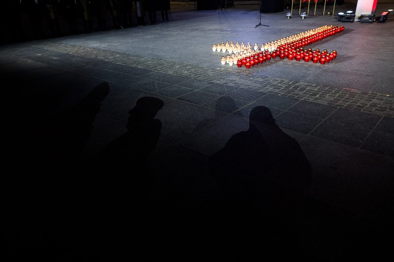 To the Victims of Martial Law. Light the Candle of Freedom – Warsaw, 13 December 2025. Photo: Łukasz Kustrzyński (IPN)