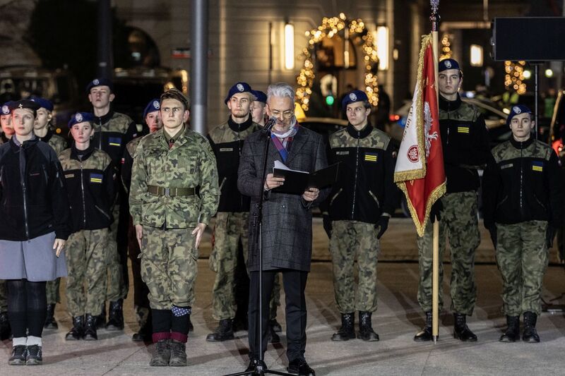 To the Victims of Martial Law. Light the Candle of Freedom – Warsaw, 13 December 2025. Photo: Łukasz Kustrzyński (IPN)