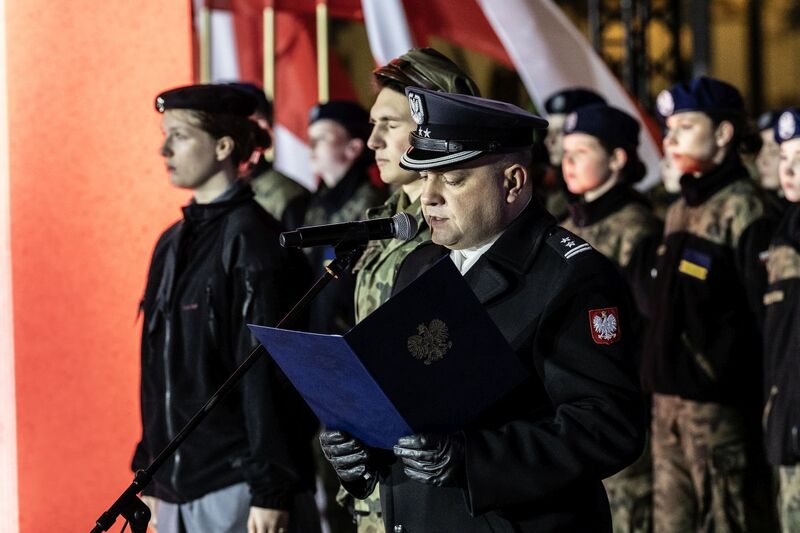 To the Victims of Martial Law. Light the Candle of Freedom – Warsaw, 13 December 2025. Photo: Łukasz Kustrzyński (IPN)
