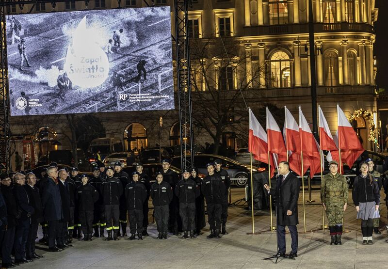 To the Victims of Martial Law. Light the Candle of Freedom – Warsaw, 13 December 2025. Photo: Łukasz Kustrzyński (IPN)