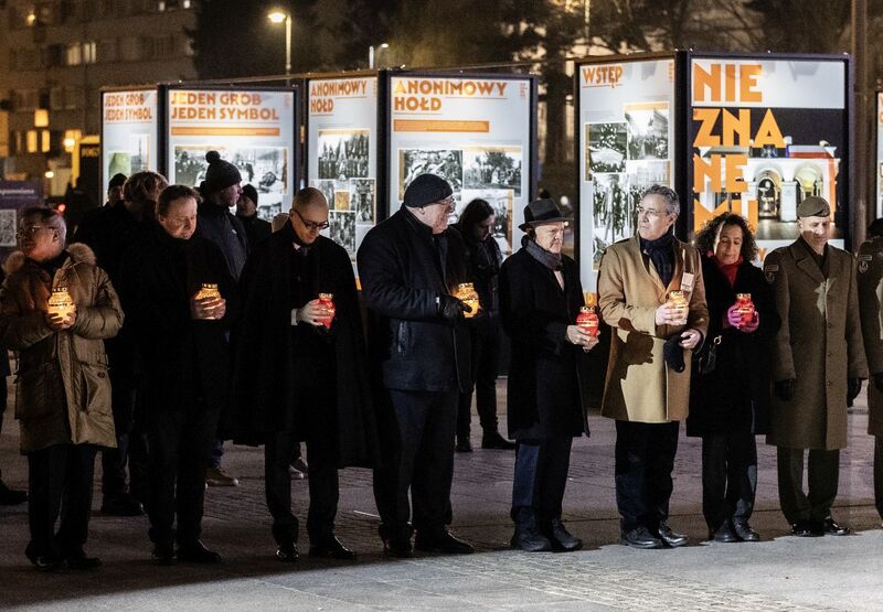 To the Victims of Martial Law. Light the Candle of Freedom – Warsaw, 13 December 2025. Photo: Łukasz Kustrzyński (IPN)