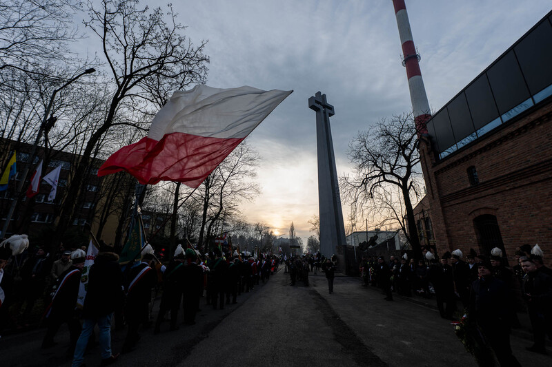 The 44th anniversary of the pacification of the 'Wujek' coal mine; photo:Krzysztof Łojko (IPN)