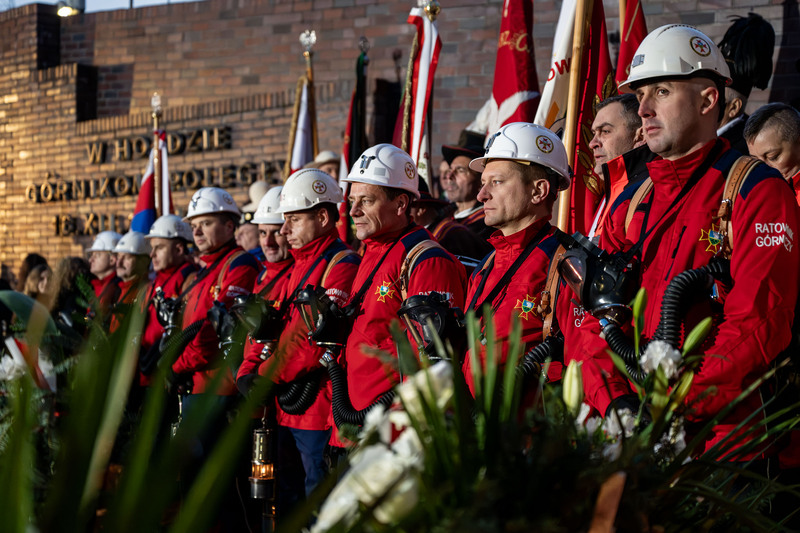 The 44th anniversary of the pacification of the 'Wujek' coal mine; photo:Krzysztof Łojko (IPN)