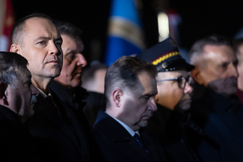 Tribute to the victims of December 1970, Gdynia, 17 December 2025. Photo: Roman Jocher