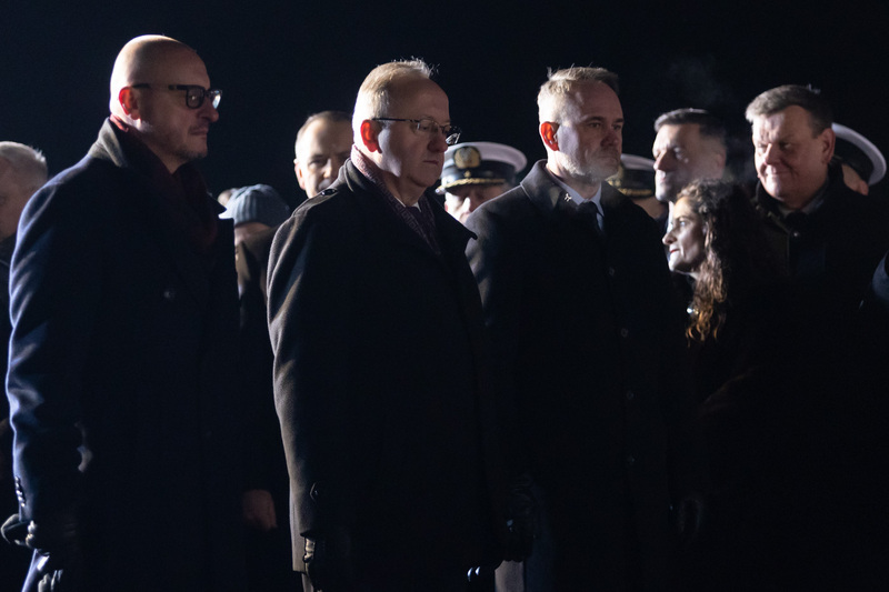 Tribute to the victims of December 1970, Gdynia, 17 December 2025. Photo: Roman Jocher