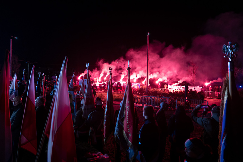 Tribute to the victims of December 1970, Gdynia, 17 December 2025. Photo: Roman Jocher