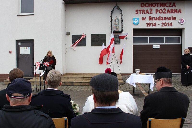 Unveiling of a plaque commemorating a Pole who informed the world about the Holocaust, Brudzew, Poland, 22 December 2025. Photo: Marta Sankiewicz (IPN)