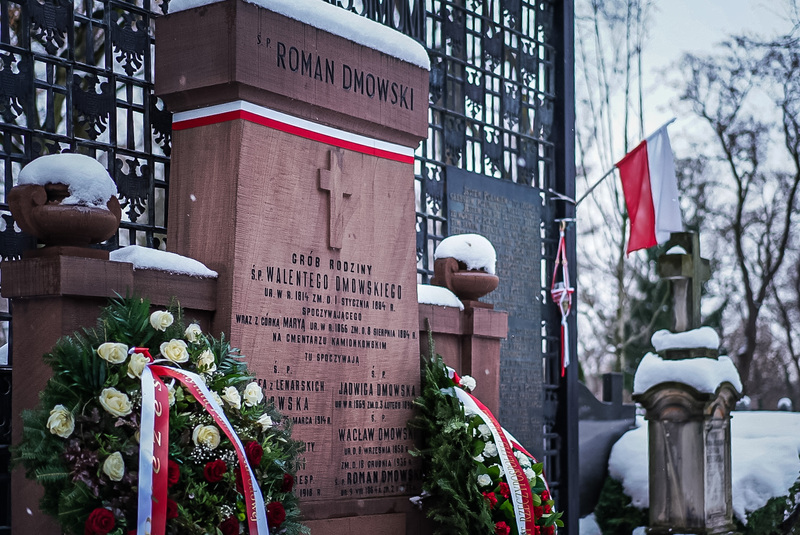 The IPN paid tribute to Roman Dmowski, Warsaw, 2 January 2026. Photo: Mateusz Niegowski (IPN)