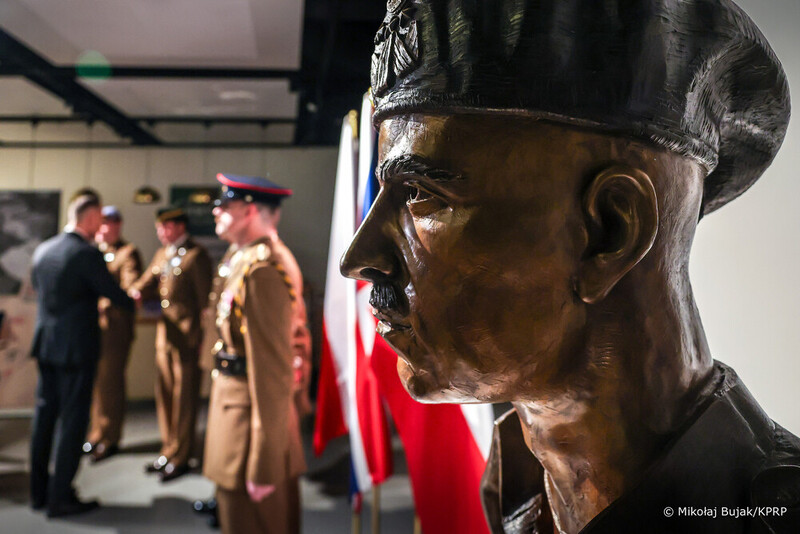 The Institute of National Remembrance presented the exhibition entitled “The Seven Faces of Sergiusz Piasecki” at the National Army Museum in London, 12 January 2026; photo: Mikołaj Bujak (KPRP)