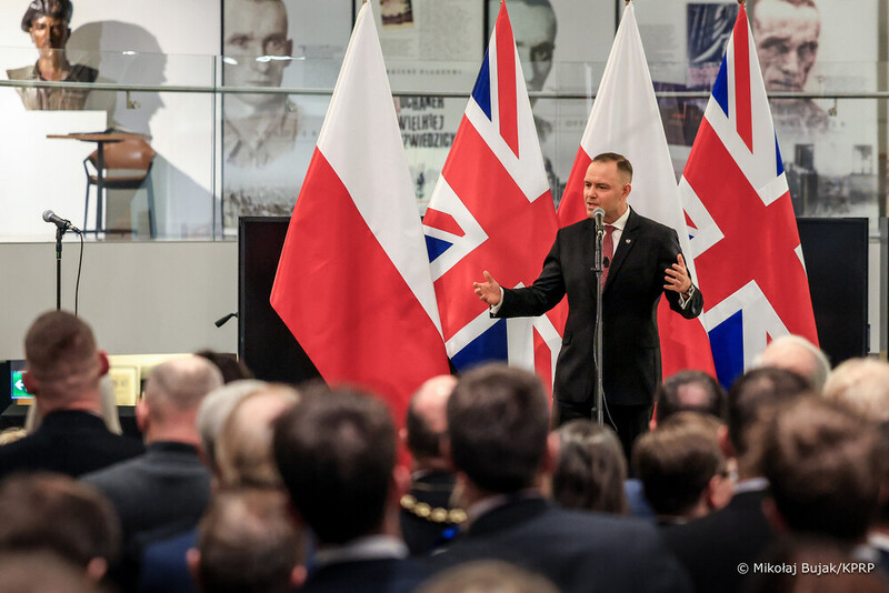 The Institute of National Remembrance presented the exhibition entitled “The Seven Faces of Sergiusz Piasecki” at the National Army Museum in London, 12 January 2026; photo: Mikołaj Bujak (KPRP)