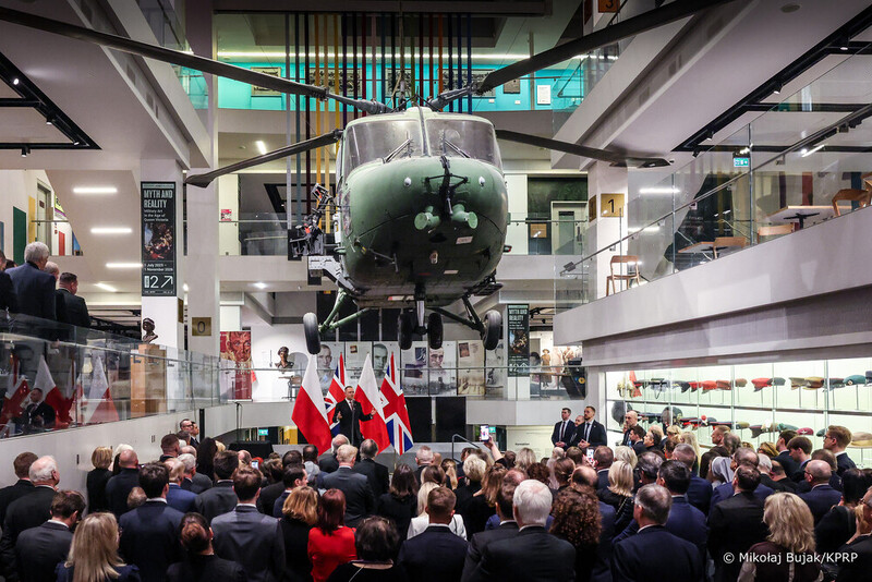 The Institute of National Remembrance presented the exhibition entitled “The Seven Faces of Sergiusz Piasecki” at the National Army Museum in London, 12 January 2026; photo: Mikołaj Bujak (KPRP)