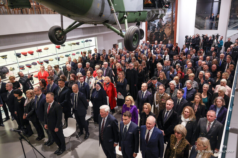 The Institute of National Remembrance presented the exhibition entitled “The Seven Faces of Sergiusz Piasecki” at the National Army Museum in London, 12 January 2026; photo: Mikołaj Bujak (KPRP)