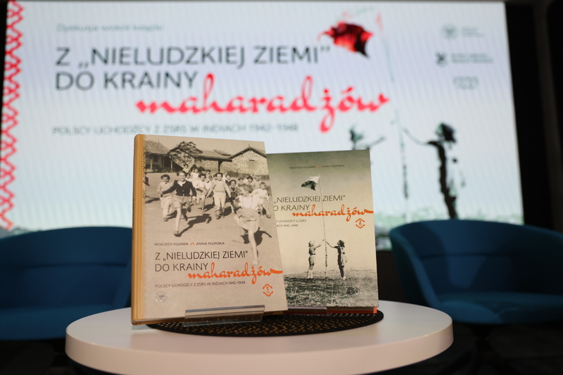 Discussion about the album "From the “Inhuman Land” to the Land of the Maharajas. Polish Refugees from the USSR in India, 1942–1948", Warsaw, 21 January 2026; photo: Katarzyna Adamów (IPN)