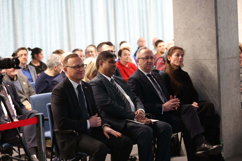 Discussion about the album "From the “Inhuman Land” to the Land of the Maharajas. Polish Refugees from the USSR in India, 1942–1948", Warsaw, 21 January 2026; photo: Katarzyna Adamów (IPN)