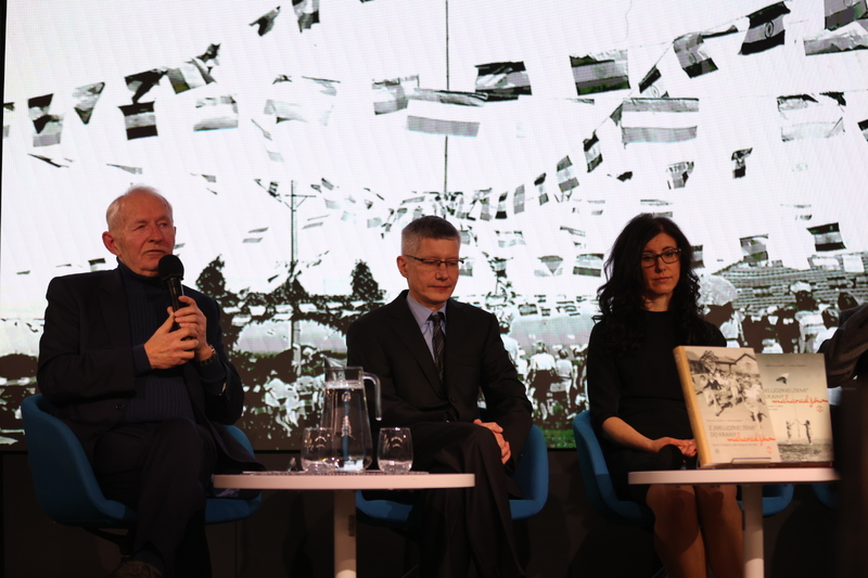 Discussion about the album "From the “Inhuman Land” to the Land of the Maharajas. Polish Refugees from the USSR in India, 1942–1948", Warsaw, 21 January 2026; photo: Katarzyna Adamów (IPN)